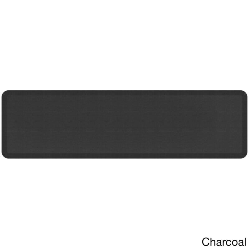 Designer Comfort Grasscloth Anti-Fatigue Kitchen Mat