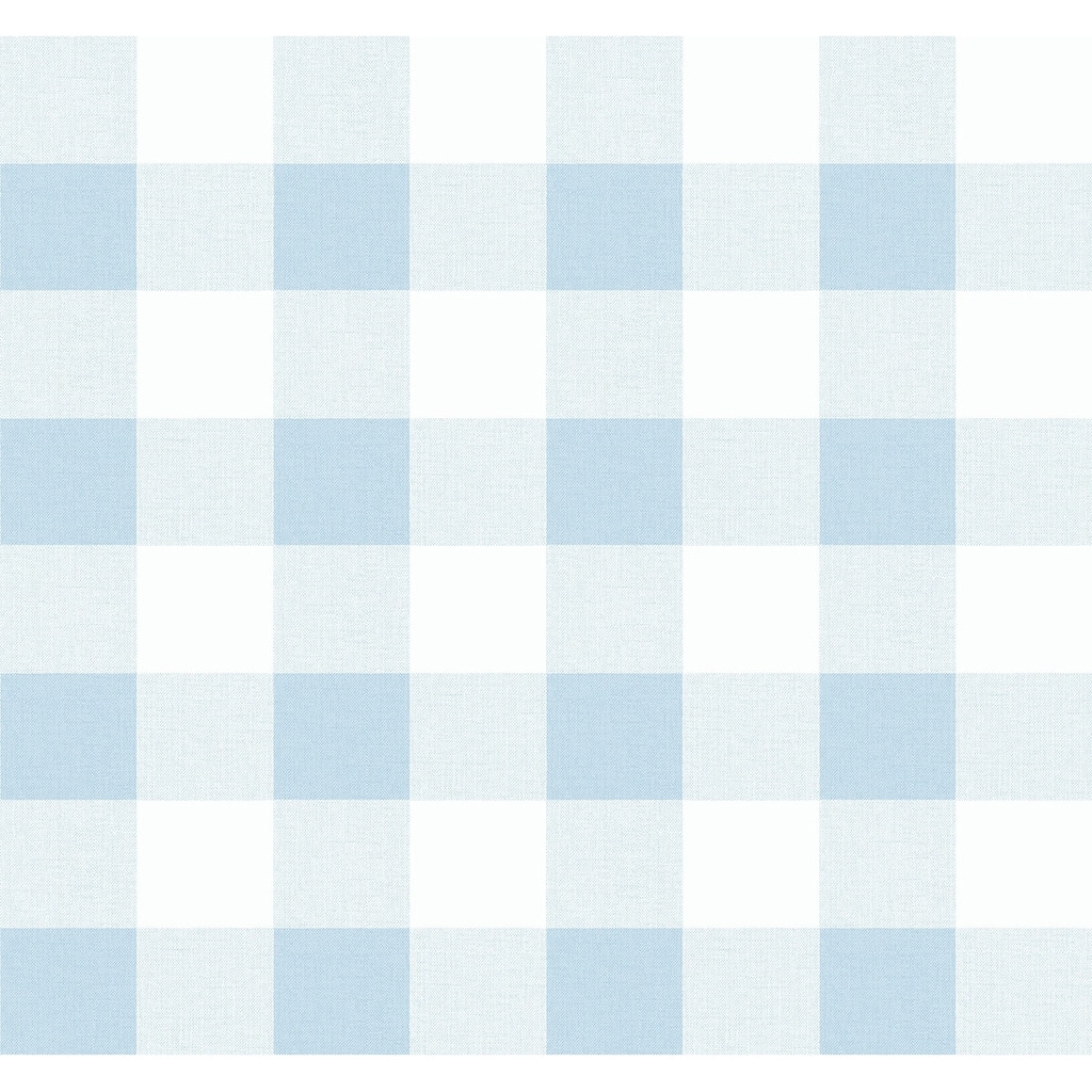 Seabrook Designs Beach House Picnic Plaid Unpasted Wallpaper