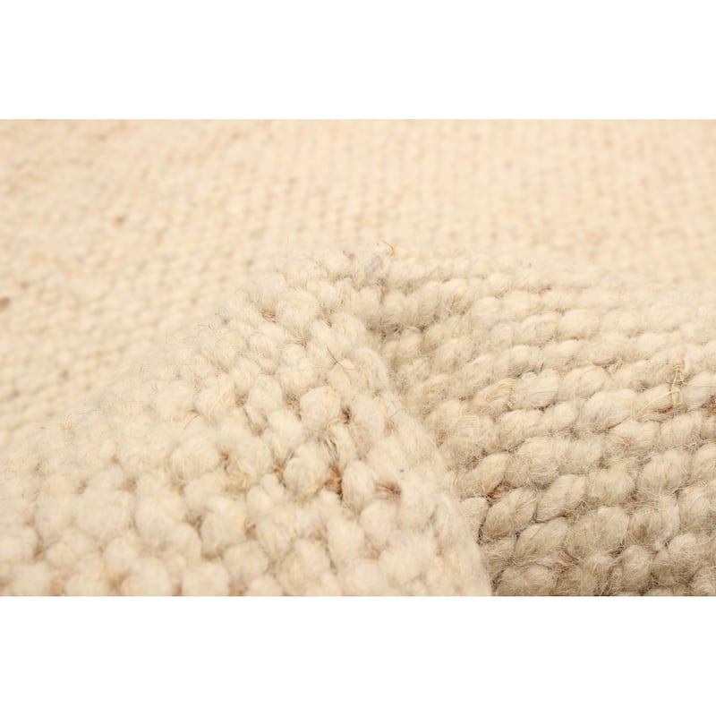 ECARPETGALLERY Flat-Weave Palas Denizli Cream Kilim - 4'11 x 7'3