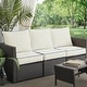 preview thumbnail 21 of 49, Sorra Home Sunbrella Outdoor Deep Seating Sofa Pillow and Cushion Set