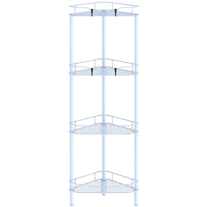 Shelves Stand Rack - 14.17 x 14.17x 43.3 inches - Blue