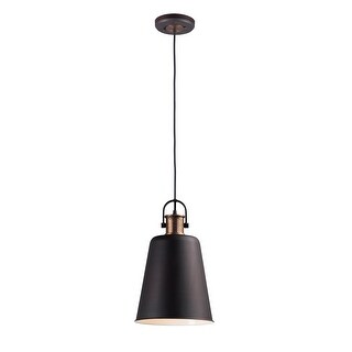 Sedona 1-Light Pendant - oil rubbed bronze / antique brass