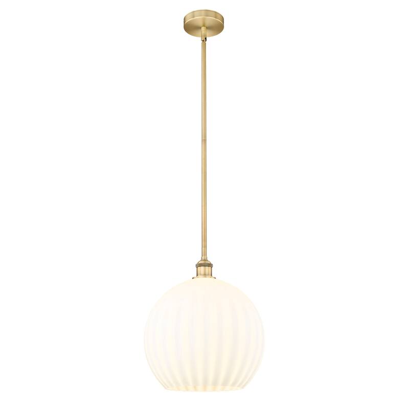 Innovations Lighting 616-1S 16 14 White Venetian Pendant White