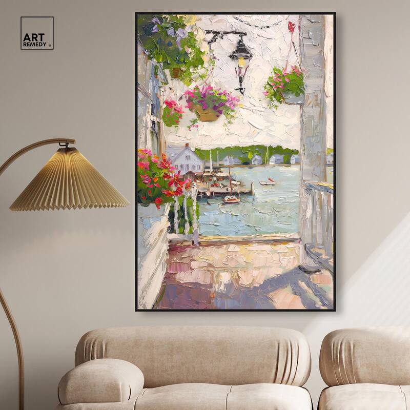 Harbor Hideaway II Canvas by Art Remedy