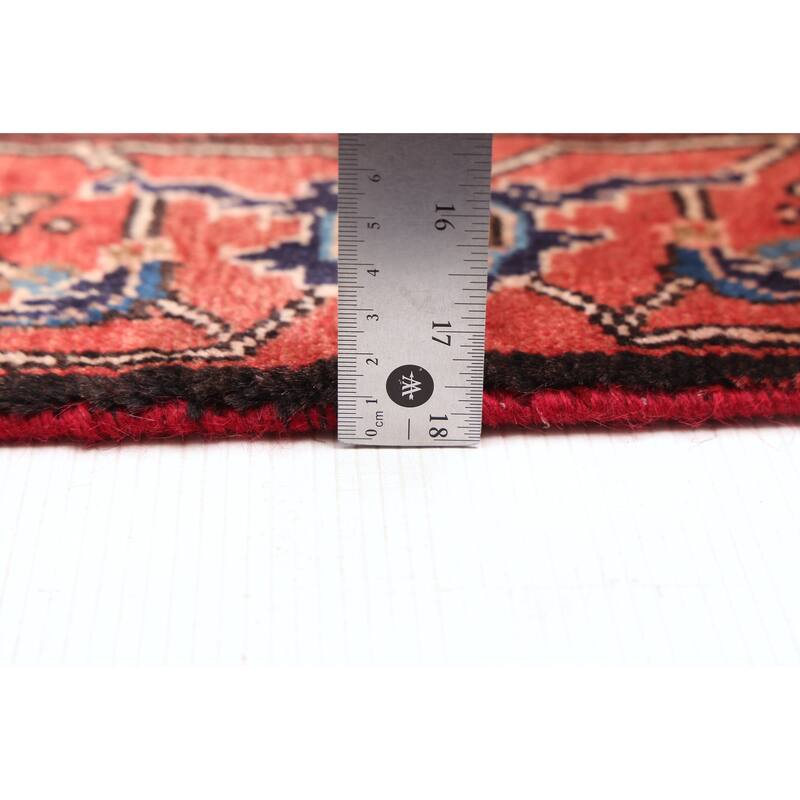 ECARPETGALLERY Hand-knotted Anatolian Vintage Dark Navy Wool Rug - 4'8 x 9'6