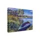 David Lloyd Glover 'Summer Lake' Outdoor Canvas - Bed Bath & Beyond ...