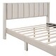 preview thumbnail 11 of 50, Pink Full Velvet Upholstered Bed with Large Storage Drawer - Chic & Functional