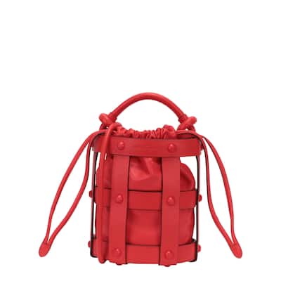 Ferragamo Stud Cage Bucket Bag