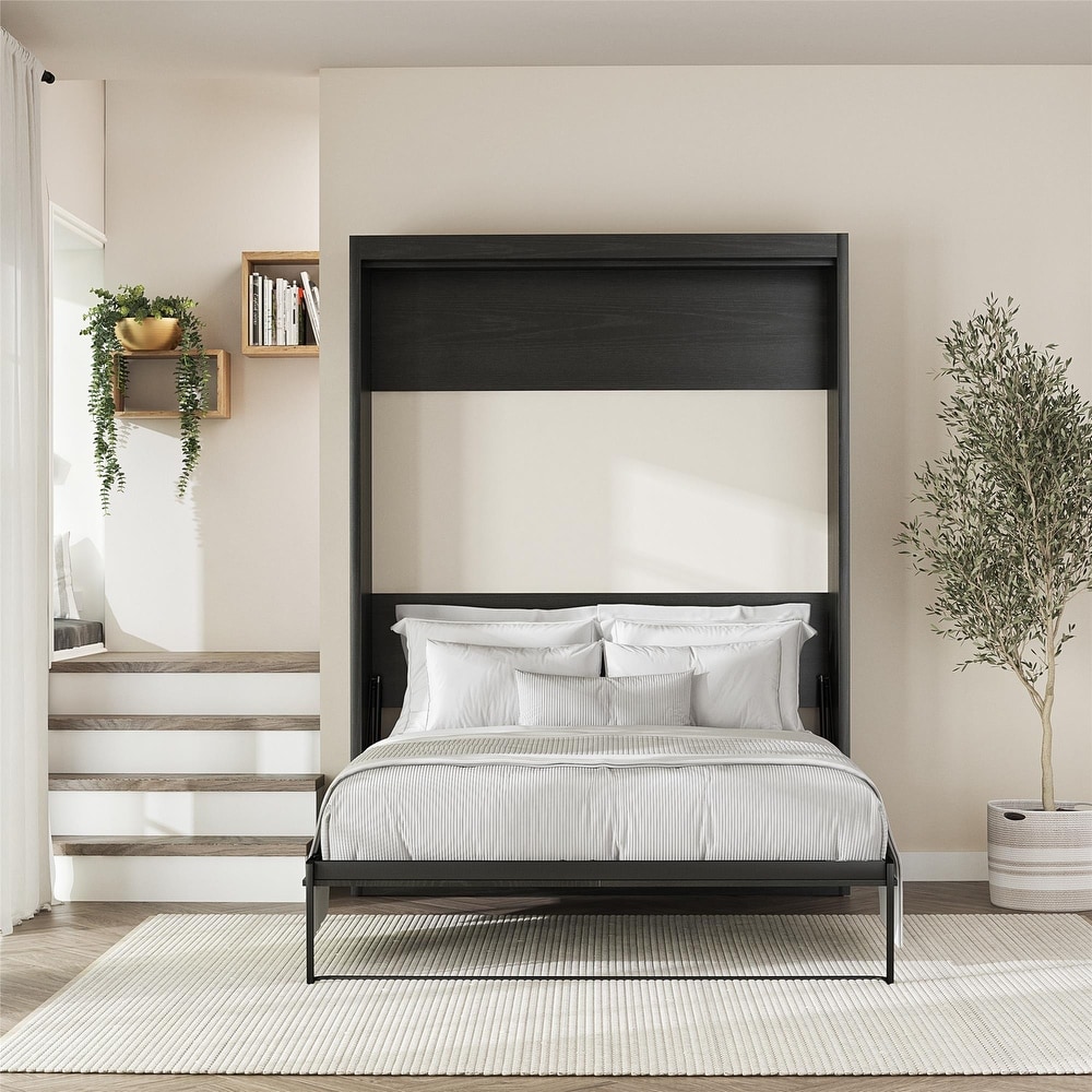 Black 2025 murphy bed