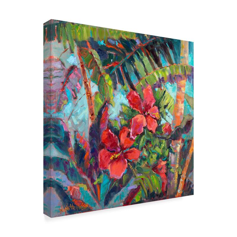 Nanette Oleson 'Splash Of The Tropics Ii' Canvas Art