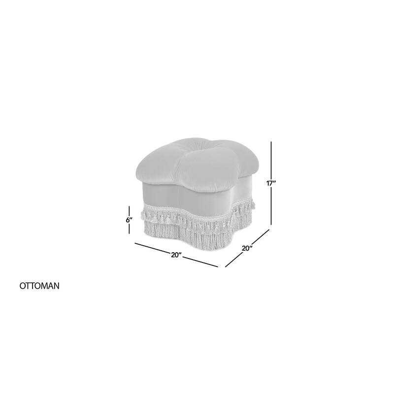 Jennifer Taylor Home Ellen Ottoman