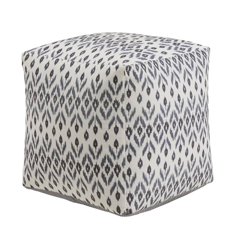 Brunico Upholstered Square Pouf Ottoman by iNSPIRE Q Bold