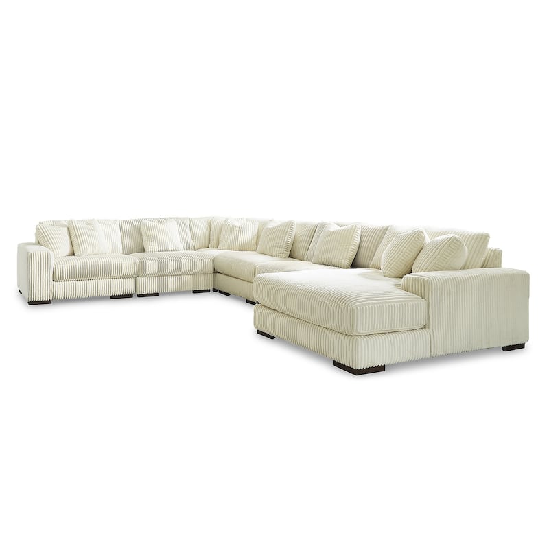 Signature Design by Ashley Lindyn 6-Piece Sectional with Chaise