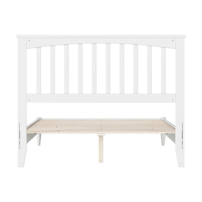 Becket Solid Wood Low Profile Platform Bed