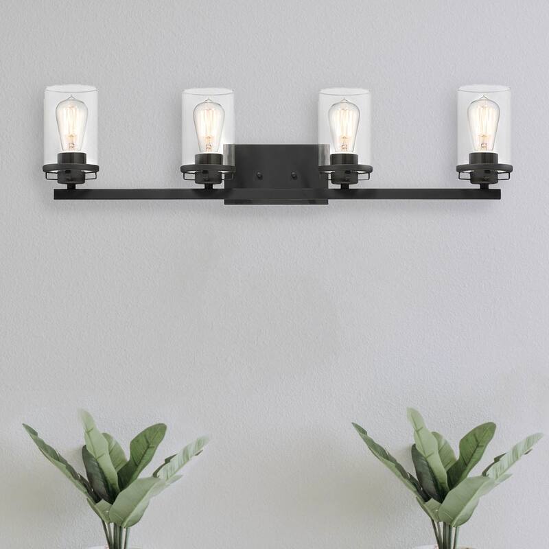 Designers Fountain Jedrek 4 Light 34" Wide Bathroom Vanity Light