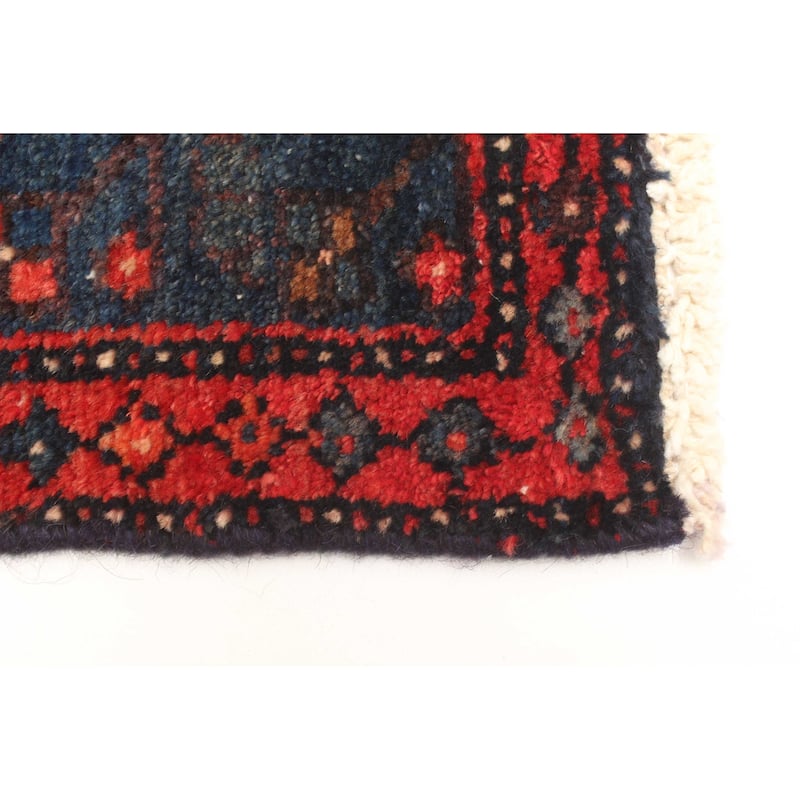 ECARPETGALLERY Hand-knotted Andelz Red Wool Rug - 4'1 x 6'7