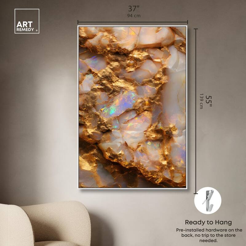 Mythic Gleam Canvas by Art Remedy