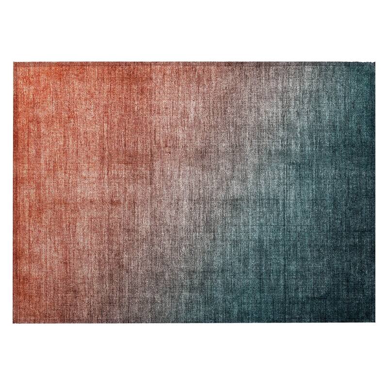 Java Ombre Weather Resistant Blended Style Outdoor Rug