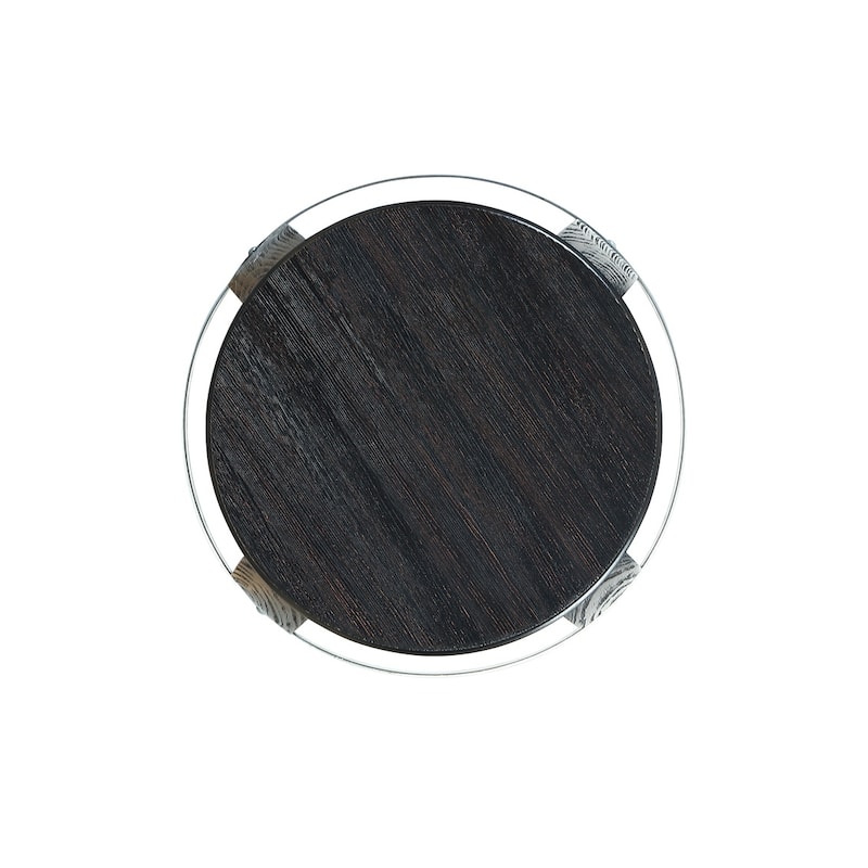 Stout Dark Espresso Backless Wood Barstool