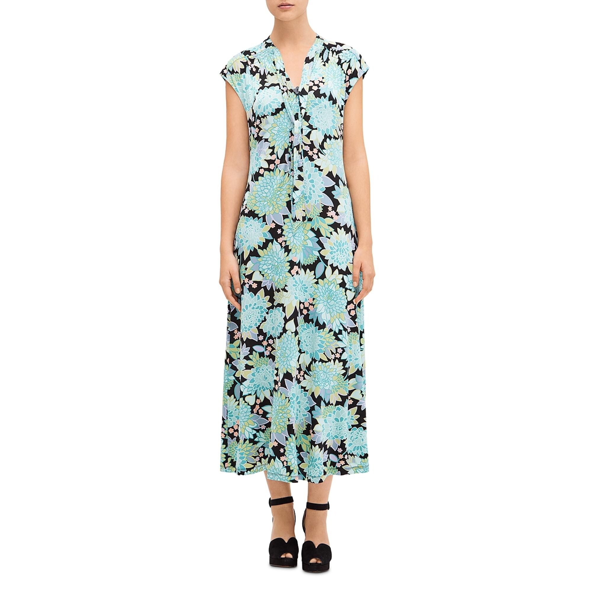 kate spade green floral dress