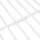 preview thumbnail 11 of 12, White Full Size Metal Wood House Bed Frame with Shelves and Lights
