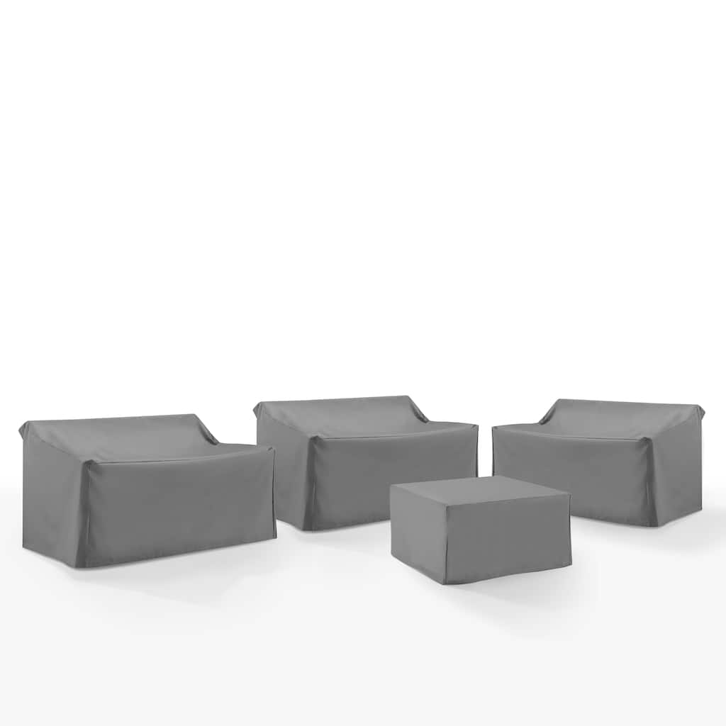 Crosley 4Pc Outdoor Sectional Furniture Cover Set