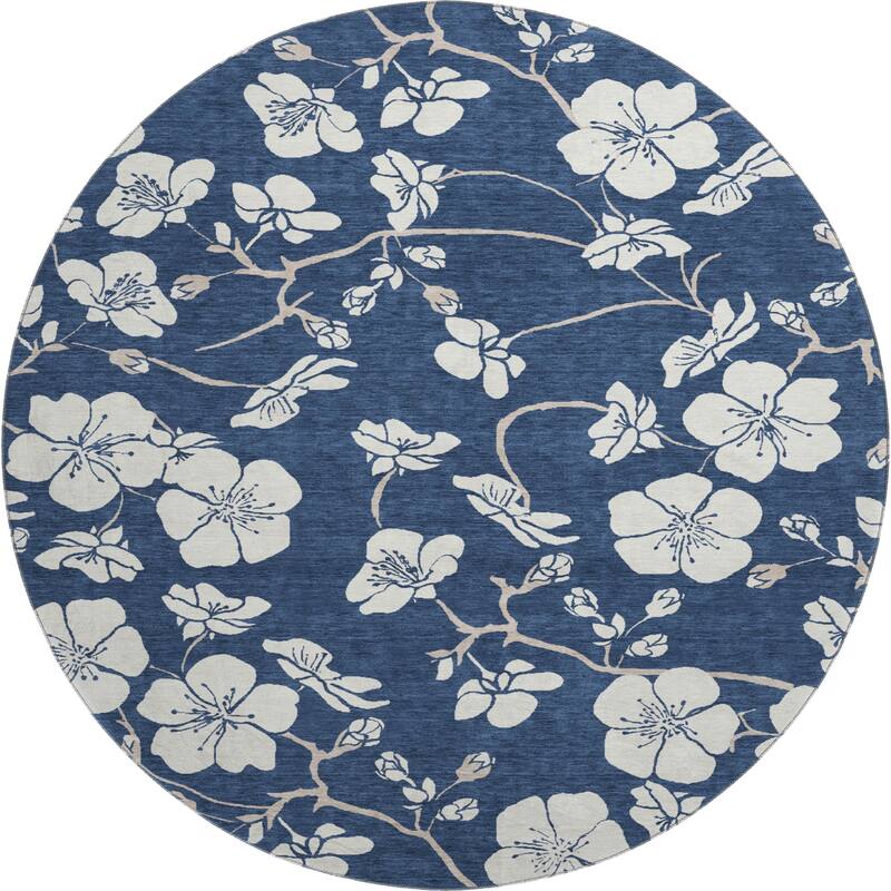 Premium Washable Super Soft Modern Floral Mayfield Rug