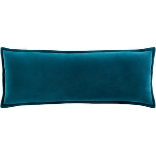 Artistic Weavers Vianne Solid Cotton Velvet 30-inch Lumbar Throw Pillow