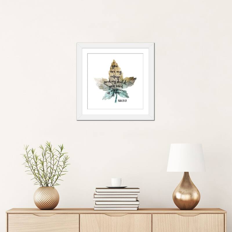 iCanvas "Psalm Leaf I" by Kimberly Allen