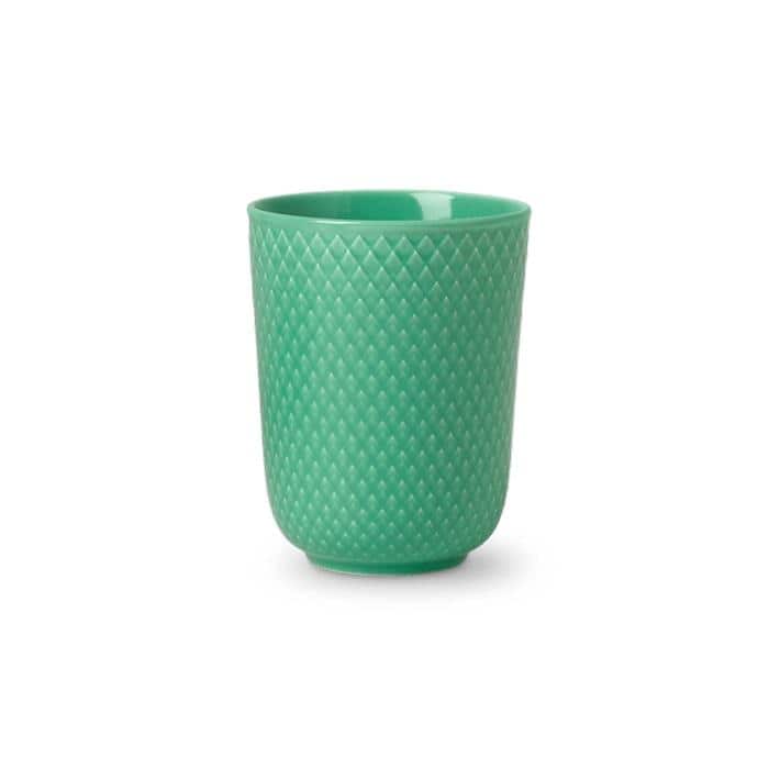 Lyngby Porcelæn Rhombe Color Mug, V: 11.2 oz - Green
