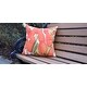 preview thumbnail 11 of 14, Sunset Tulip 18 inch Floral Decorative Outdoor Pillow
