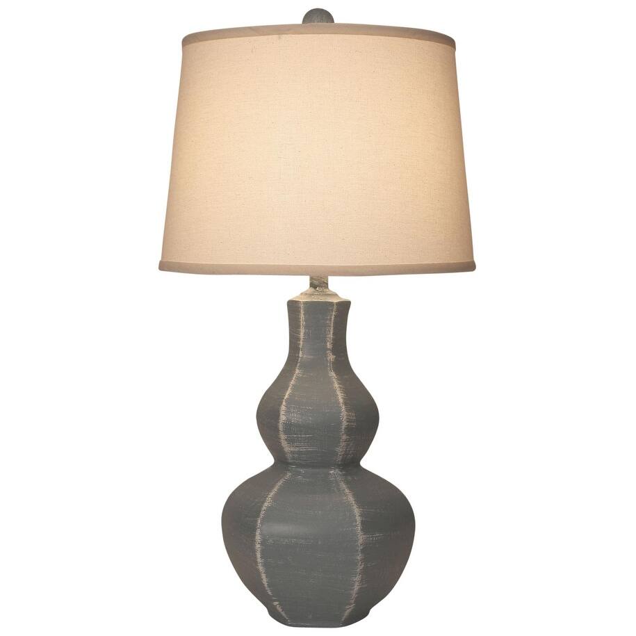 DISCONTINUED - Casual 6-Sided Teardrop Table Lamp