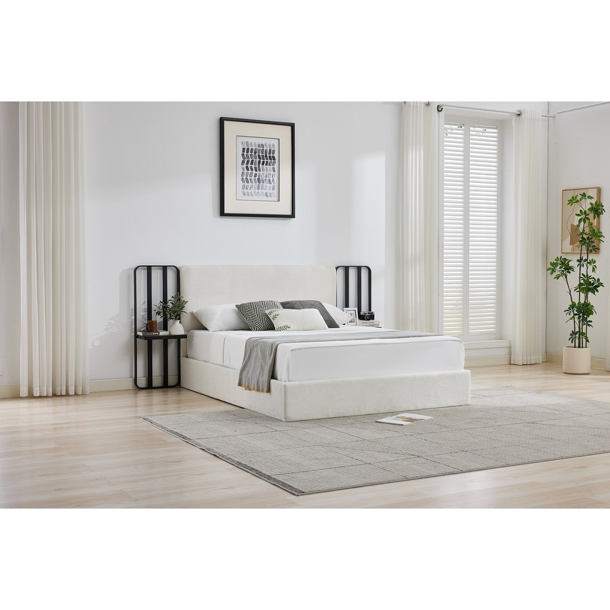 Modern Hotel Executive Upholstered Storage Bed