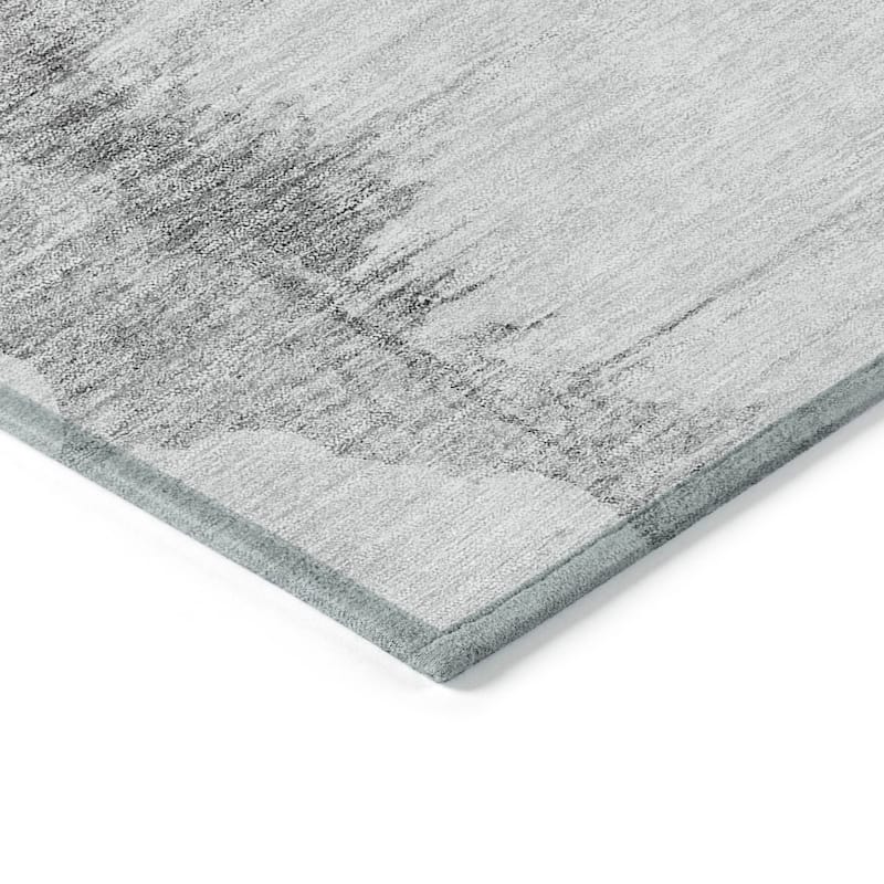 Machine Washable Indoor/ Outdoor Chantille Abstract Cloud Rug