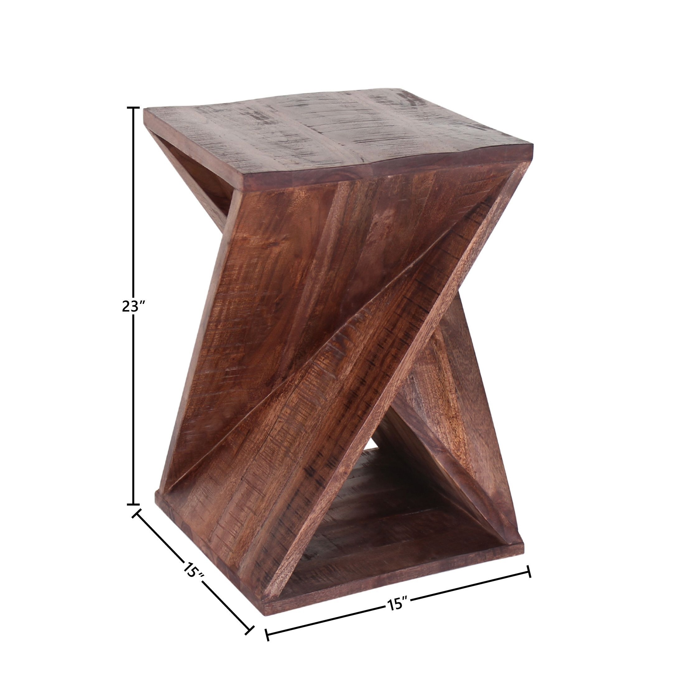 Modern pedestal side table clearance