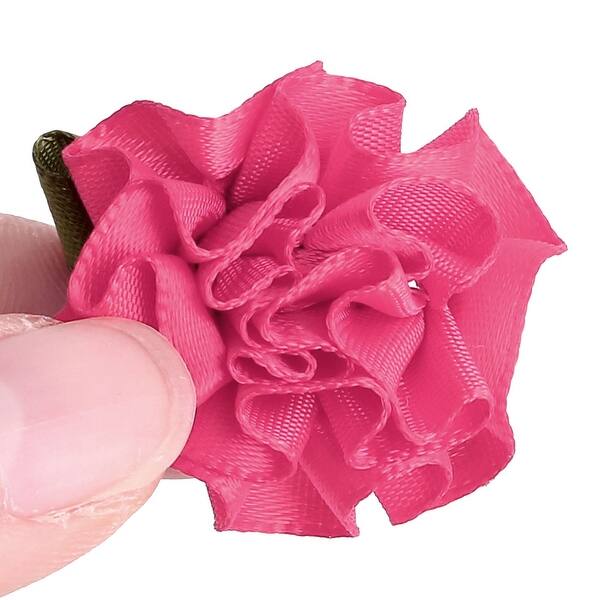 Shop Wedding Satin Artificial Decorative Rose Bows Ribbon Flower