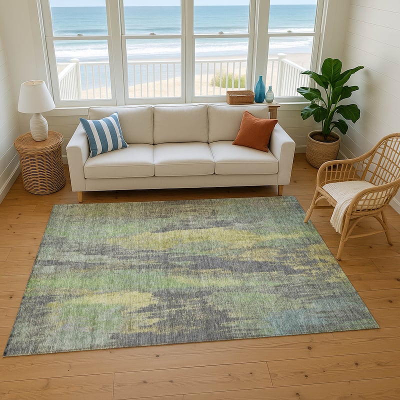 Premium Washable Super Soft Abstract Modern Mayfield Rug