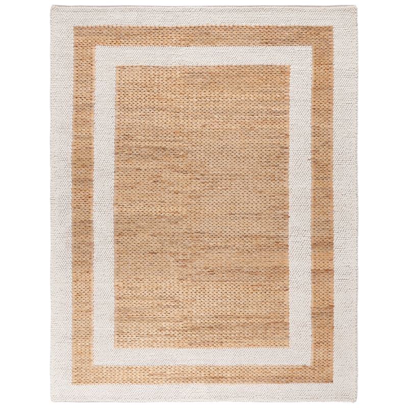 SAFAVIEH Hand-Loomed Natura Mettje Transitional Wool Rug
