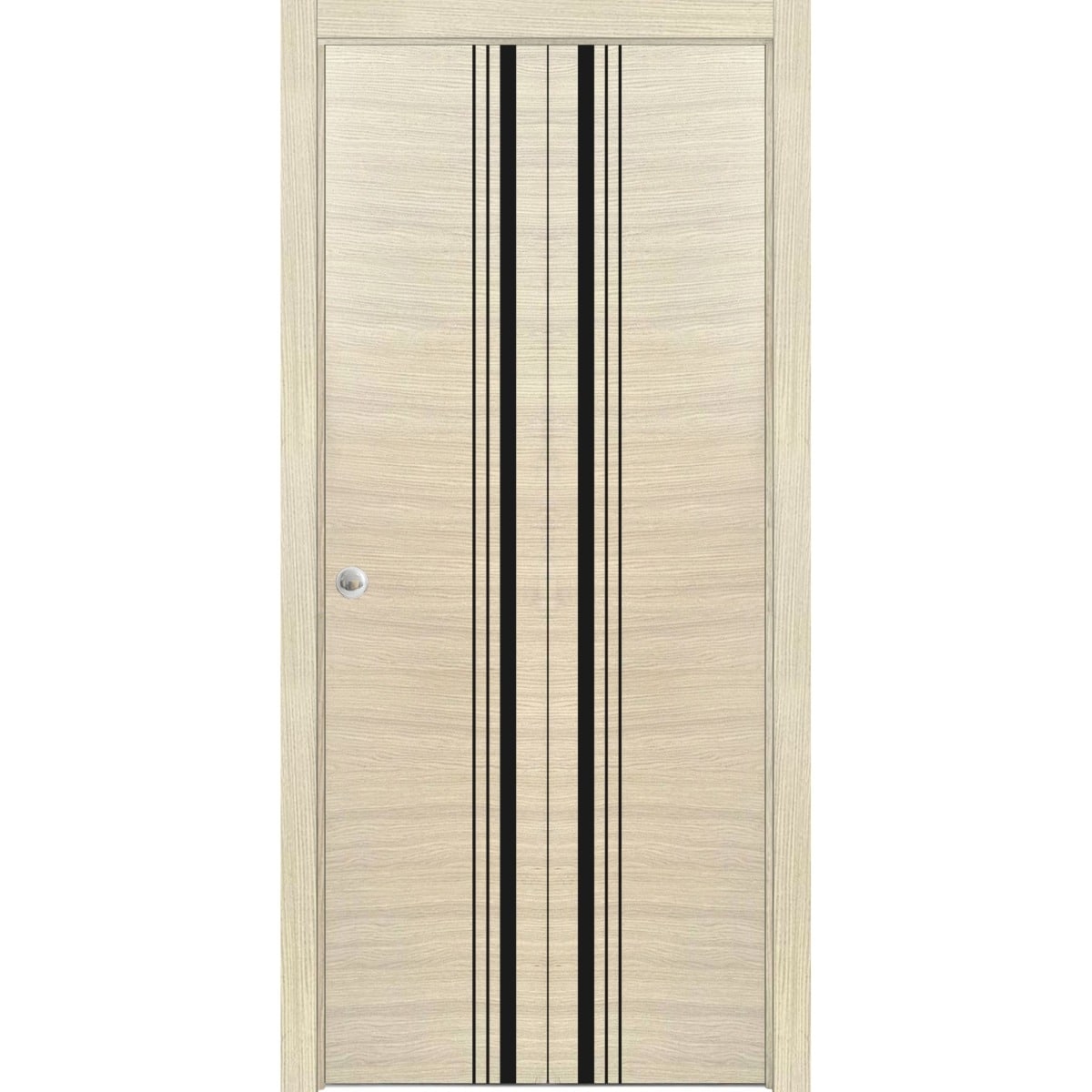 Slab Barn Door Panel 28x80 Planum 0011 Natural Veneer Sturdy Finished