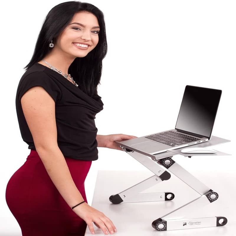 Portable Adjustable Aluminum Laptop Desk