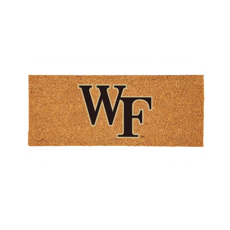 Wake Forest University Full Color Indoor/Outdoor Coir Mat