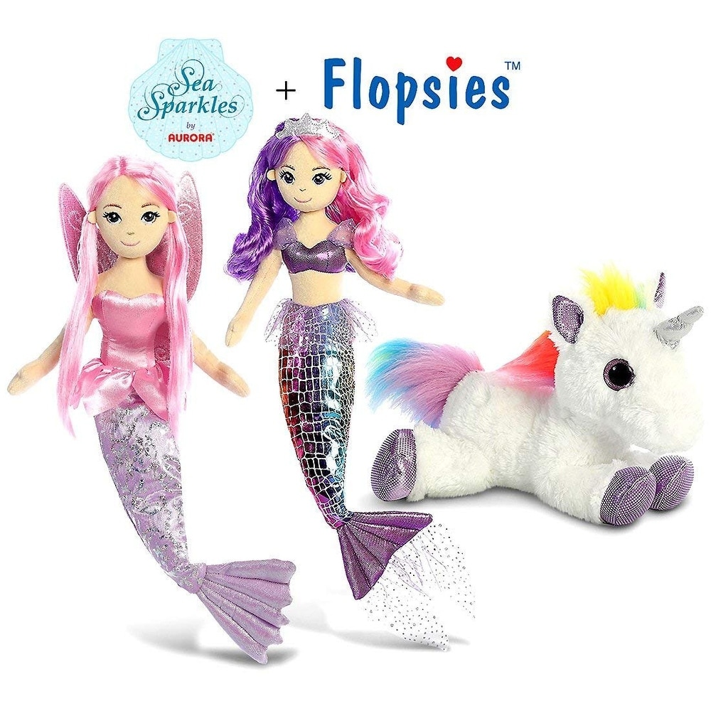 mermaid unicorn stuffed animal