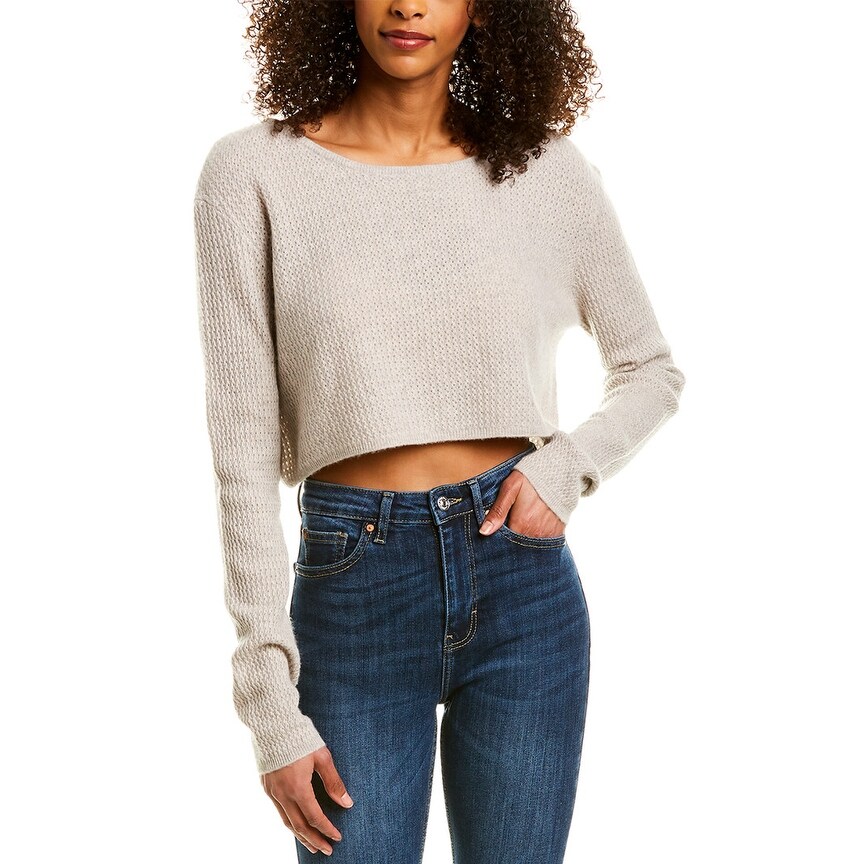 cropped cashmere sweater