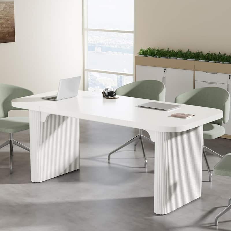 Modern Conference Table, Office Meeting Seminar Boardroom Table