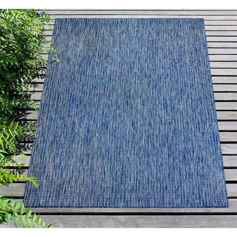 Liora Manne Carmel Textured Striped Indoor/ Outdoor Area Rug