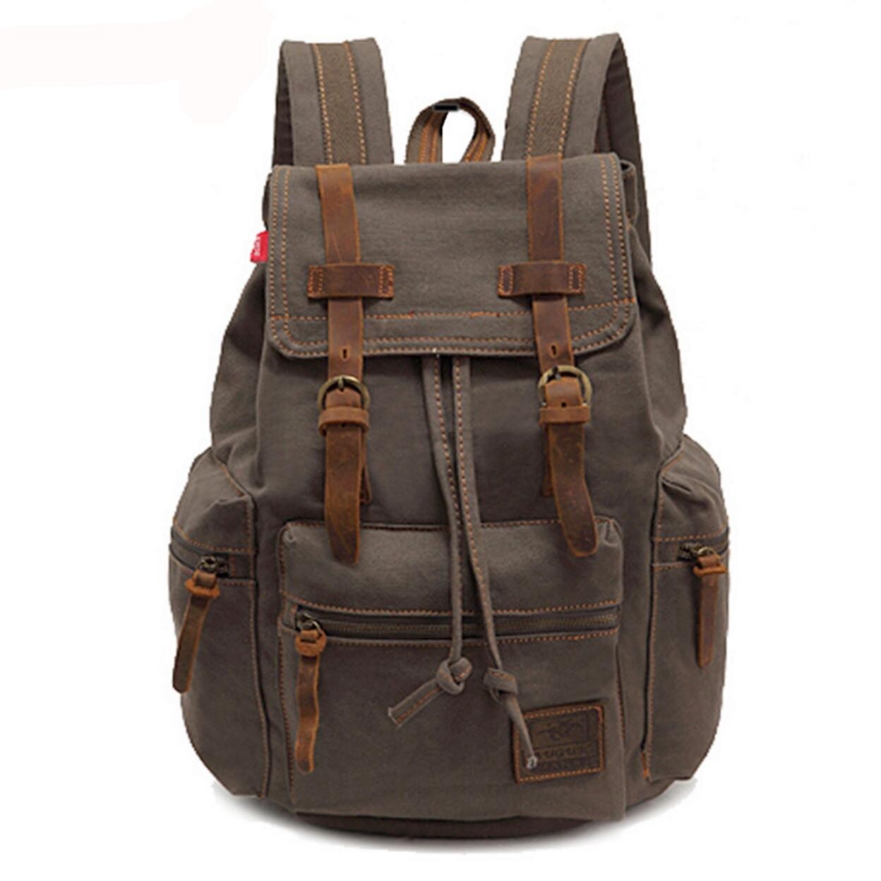 canvas casual backpack