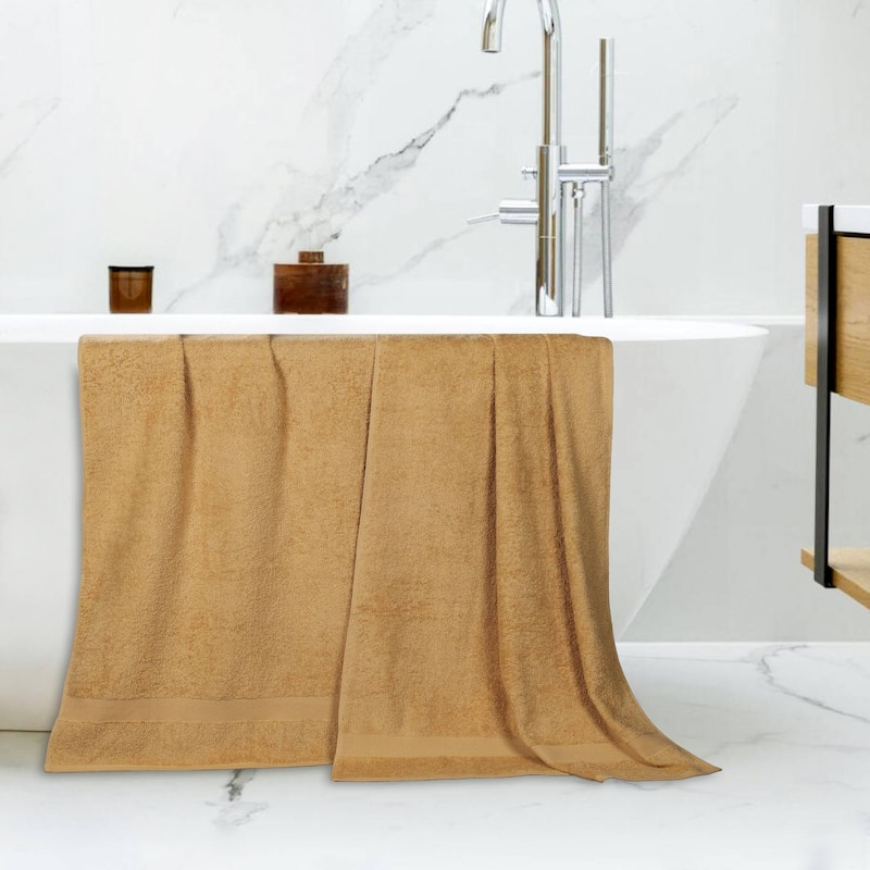 Superior Franklin Cotton Lightweight Bath Sheet Set of 2