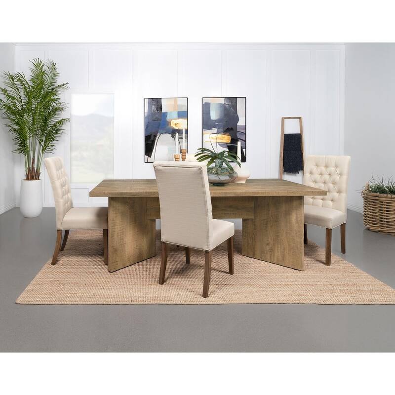 Larrabee Mango Brown Rectangular Dining Table