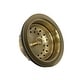 preview thumbnail 4 of 5, SinkSense Satin Gold 3.5" Basket Strainer Drain with Post Style Basket
