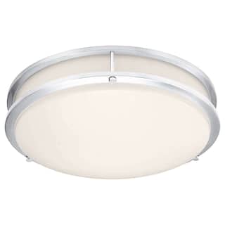 Access Lighting Solero II LED Flush Mount - Chrome - Acrylic Lens - Dedicated LED